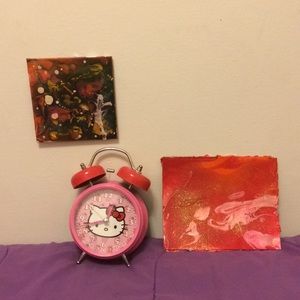 Rare hello kitty alarm clock(works amazing) BO